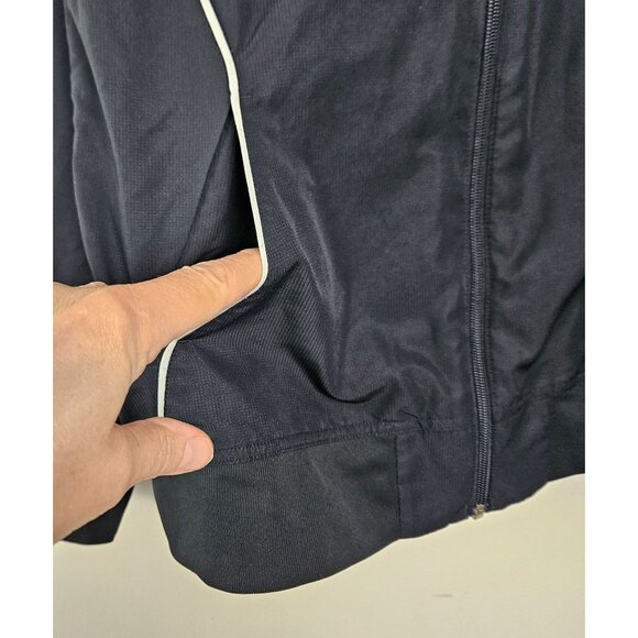 Under Armour Womens Windbreaker Black Full-Zip Jacket Size S Loose Fit Light - Picture 4 of 6
